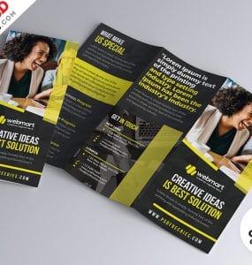 Izrada Brosura Tri Fold Za Agencije Za Dizajn Min